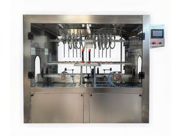 ZXG-12型自流式直线灌装机(白酒、玻璃水等)